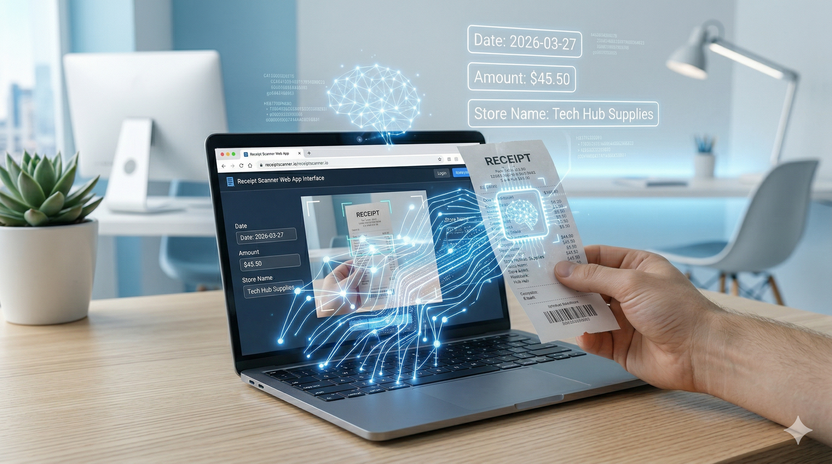 領収書AIアプリ開発